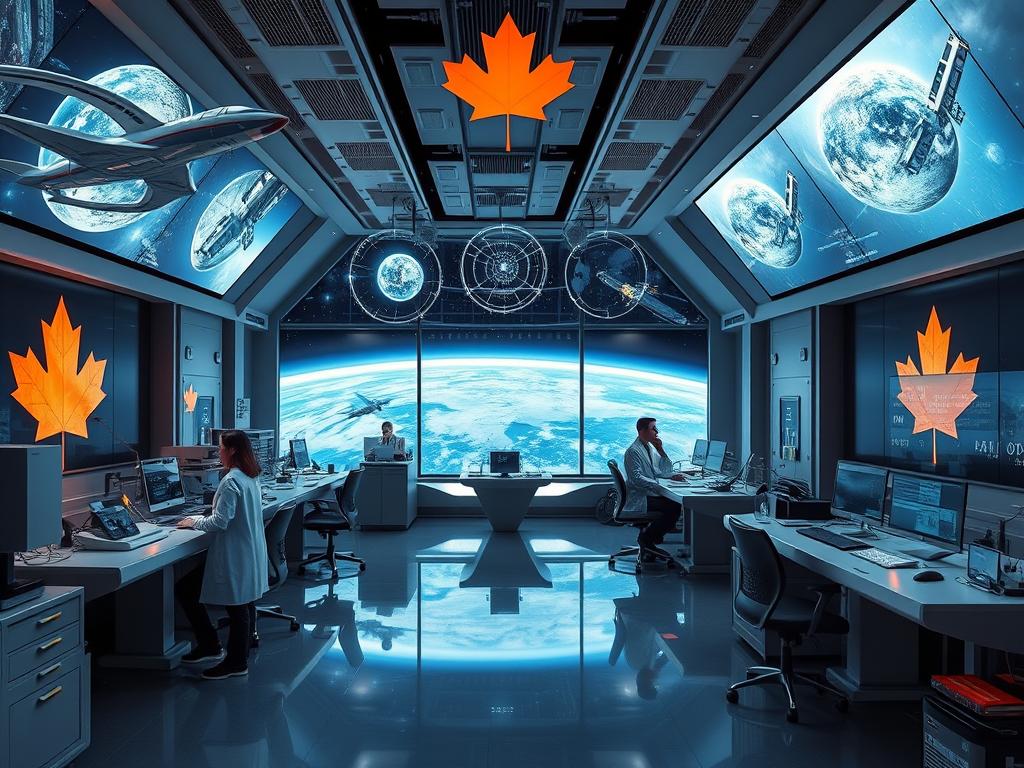 Where is Space Tech Lab Located in Canada?